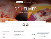Tablet Screenshot of de-helmer.nl